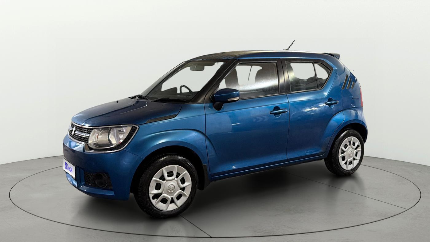 2017 Maruti IGNIS DELTA 1.2, Petrol, Manual, 66,295 km, Left Front Diagonal