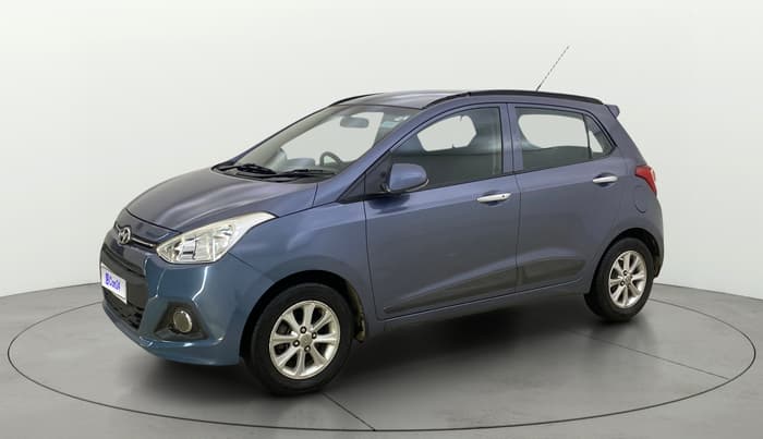 2015 Hyundai Grand i10 ASTA 1.2 KAPPA VTVT, Petrol, Manual, 38,144 km, Left Front Diagonal
