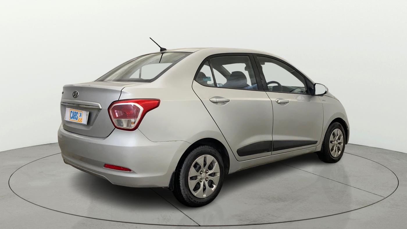 2015 Hyundai Xcent S 1.2, Petrol, Manual, 40,345 km, Right Back Diagonal