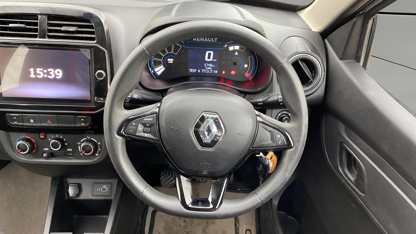 2023 Renault Kwid RXT 1.0, Petrol, Manual, 5,748 km, Steering Wheel Close Up