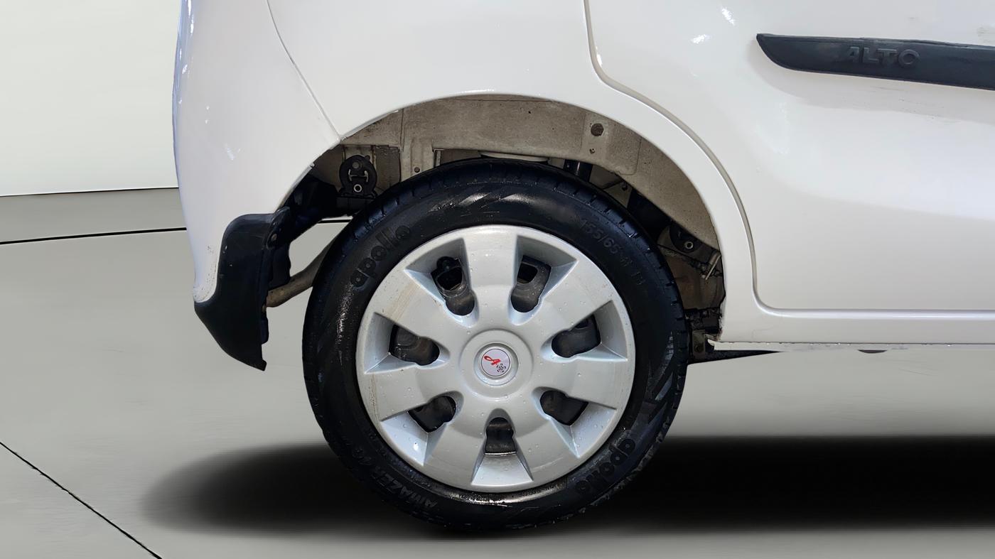 2018 Maruti Alto K10 VXI (O) AMT, CNG, Automatic, 75,467 km, Right Rear Wheel