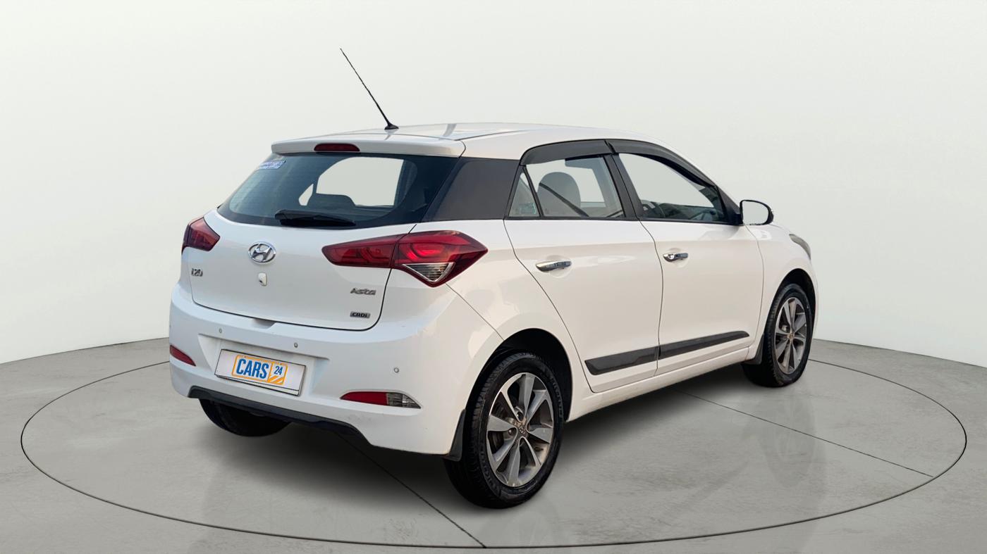 2015 Hyundai Elite i20 ASTA 1.4 CRDI, Diesel, Manual, 80,176 km, Right Back Diagonal