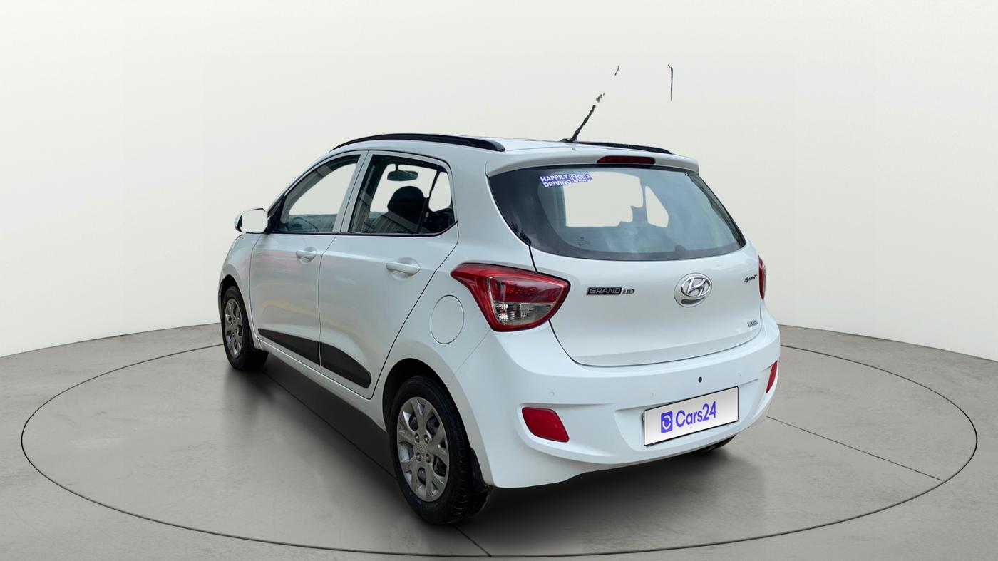 2016 Hyundai Grand i10 SPORTZ 1.2 KAPPA VTVT, Petrol, Manual, 91,651 km, Left Back Diagonal