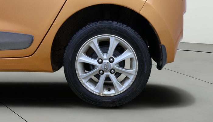 2015 Hyundai Grand i10 ASTA AT 1.2 KAPPA VTVT, Petrol, Automatic, 52,112 km, Left Rear Wheel