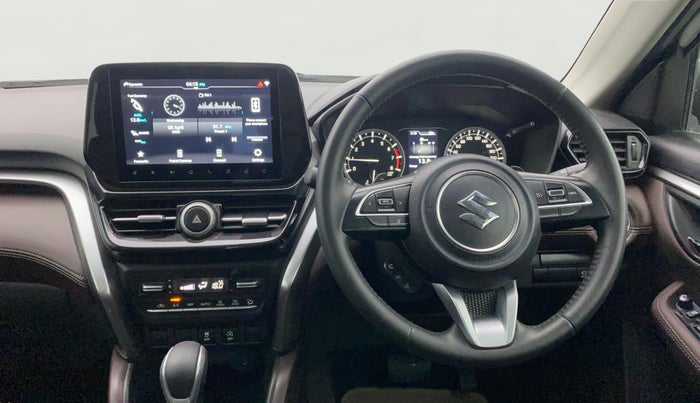 2022 Maruti Grand Vitara ALPHA SMART HYBRID AT, Petrol, Automatic, 17,513 km, Steering Wheel Close Up