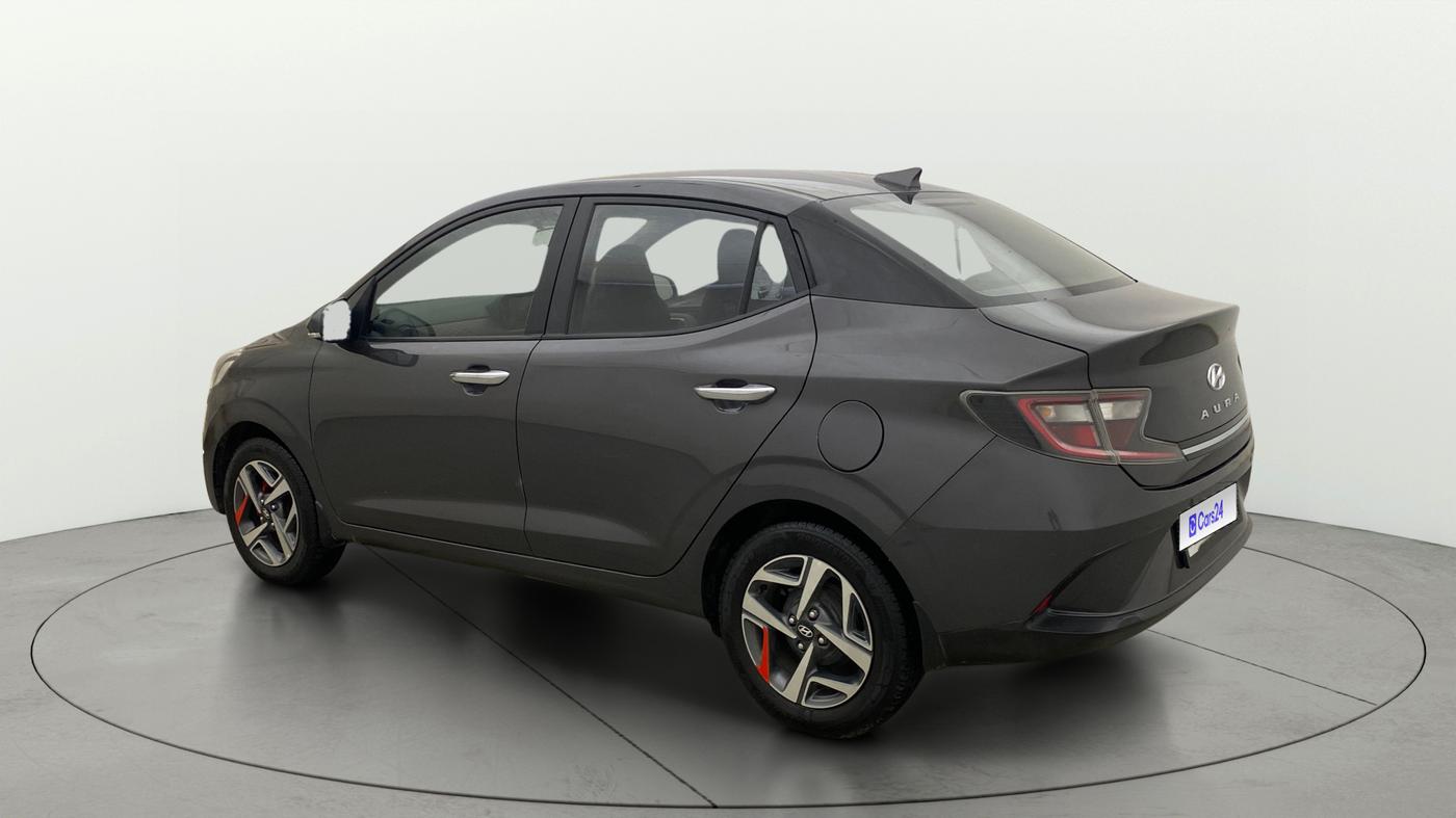 2020 Hyundai AURA SX PLUS 1.2 AMT, Petrol, Automatic, 64,017 km, Left Back Diagonal