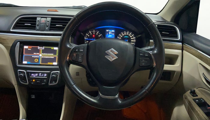 2019 Maruti Ciaz ALPHA 1.5 SHVS PETROL, Petrol, Manual, 51,200 km, Steering Wheel Close Up
