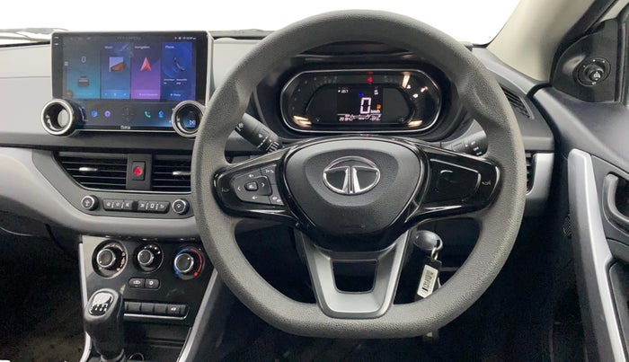 2022 Tata NEXON XM SUNROOF PETROL, Petrol, Manual, 20,133 km, Steering Wheel Close Up