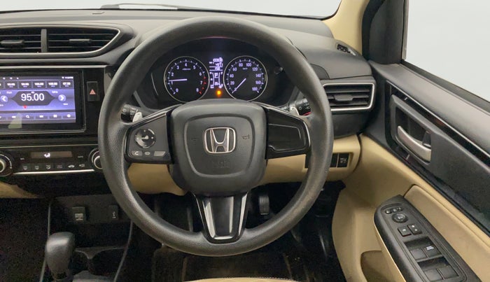 2019 Honda Amaze 1.2L I-VTEC V CVT, Petrol, Automatic, 1,00,796 km, Steering Wheel Close Up