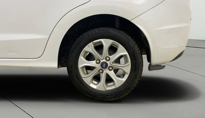 2015 Ford Figo Aspire TITANIUM 1.5 PETROL AT, Petrol, Automatic, 65,744 km, Left Rear Wheel