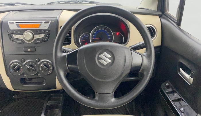 2018 Maruti Wagon R 1.0 VXI, Petrol, Manual, 91,526 km, Steering Wheel Close Up