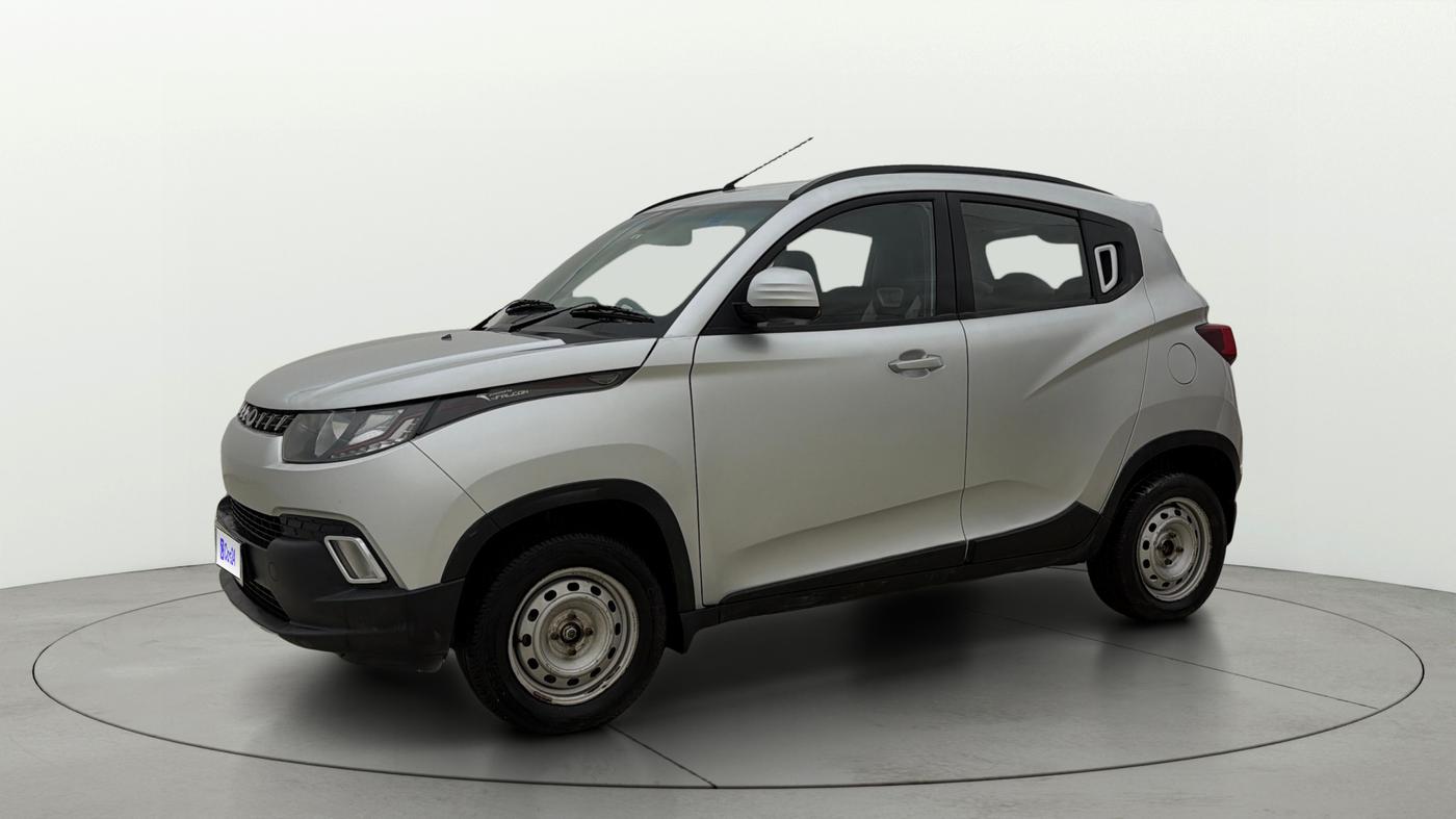 2017 Mahindra Kuv100 K8 6 STR, Petrol, Manual, 47,077 km, Left Front Diagonal