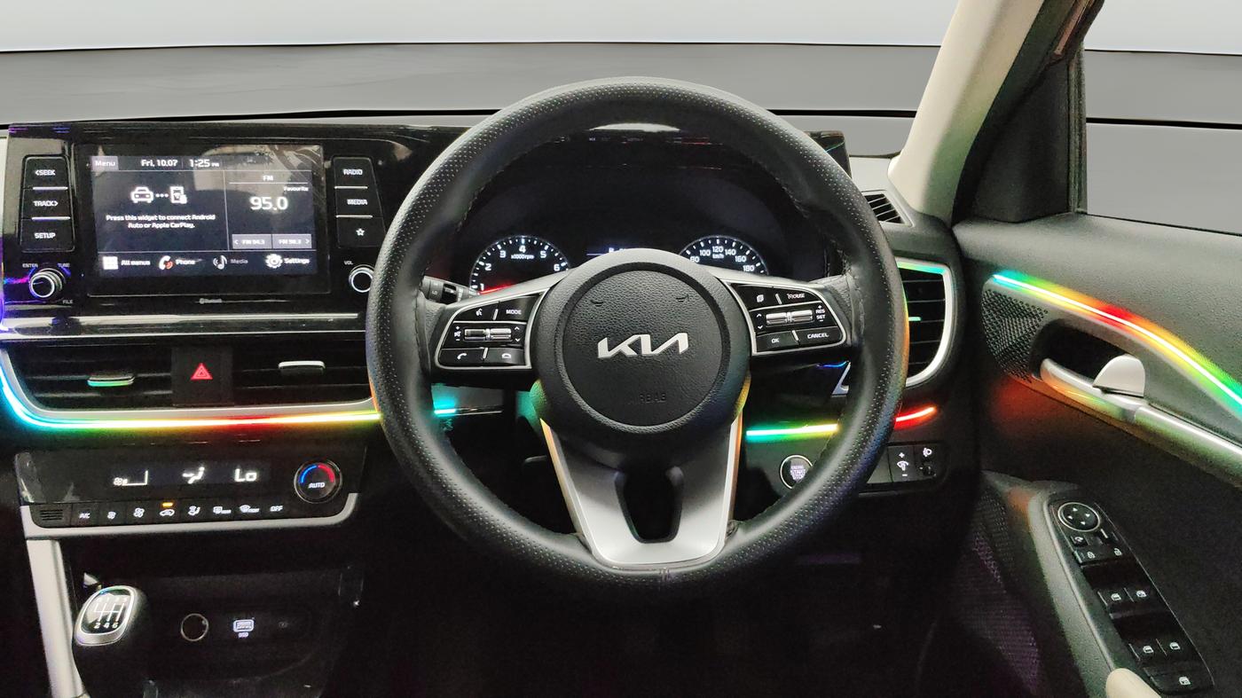 2023 KIA SELTOS HTK PLUS 1.5 IMT, Petrol, Manual, 30,337 km, Steering Wheel Close Up