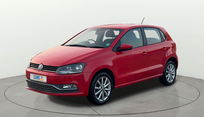 2018 Volkswagen Polo HIGHLINE PLUS 1.0 16 ALLOY, Petrol, Manual, 1,11,152 km, Left Front Diagonal