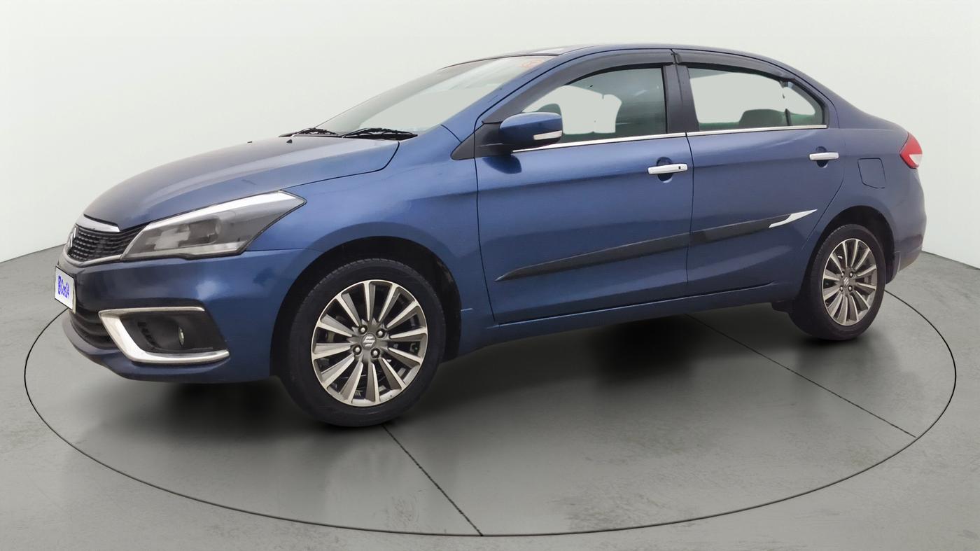 2019 Maruti Ciaz ALPHA 1.5 SHVS PETROL, Petrol, Manual, 87,994 km, Left Front Diagonal