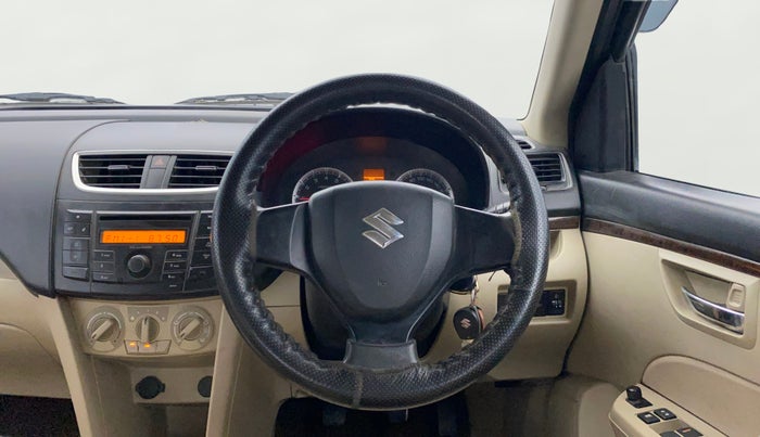 2014 Maruti Swift Dzire VXI, Petrol, Manual, 1,22,051 km, Steering Wheel Close Up