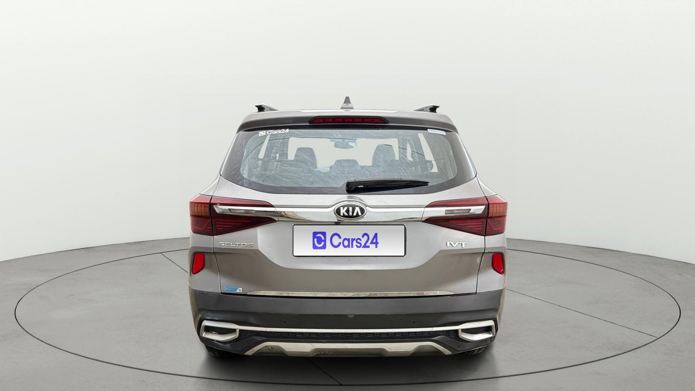 2020 KIA SELTOS HTX IVT 1.5 PETROL, CNG, Automatic, 74,399 km, Back/Rear