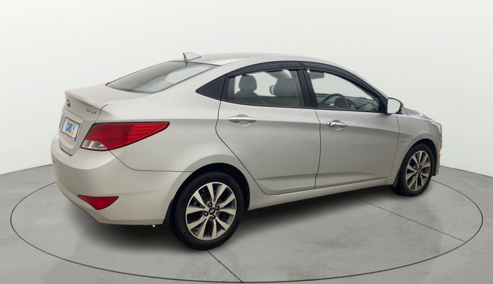 2016 Hyundai Verna FLUIDIC 1.6 CRDI SX AT 4S, Diesel, Automatic, 1,26,756 km, Right Back Diagonal
