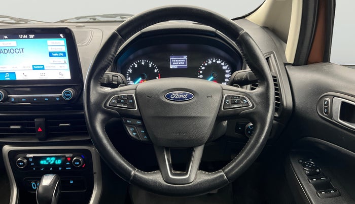 2018 Ford Ecosport TITANIUM + 1.5L PETROL AT, Petrol, Automatic, 60,413 km, Steering Wheel Close Up