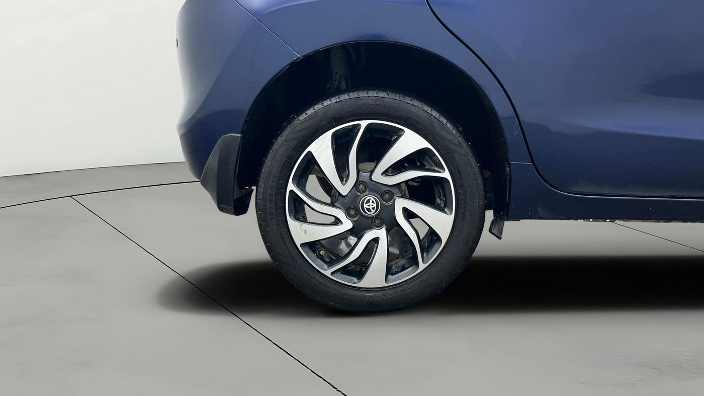 2019 Toyota Glanza G CVT, Petrol, Automatic, 1,05,461 km, Right Rear Wheel