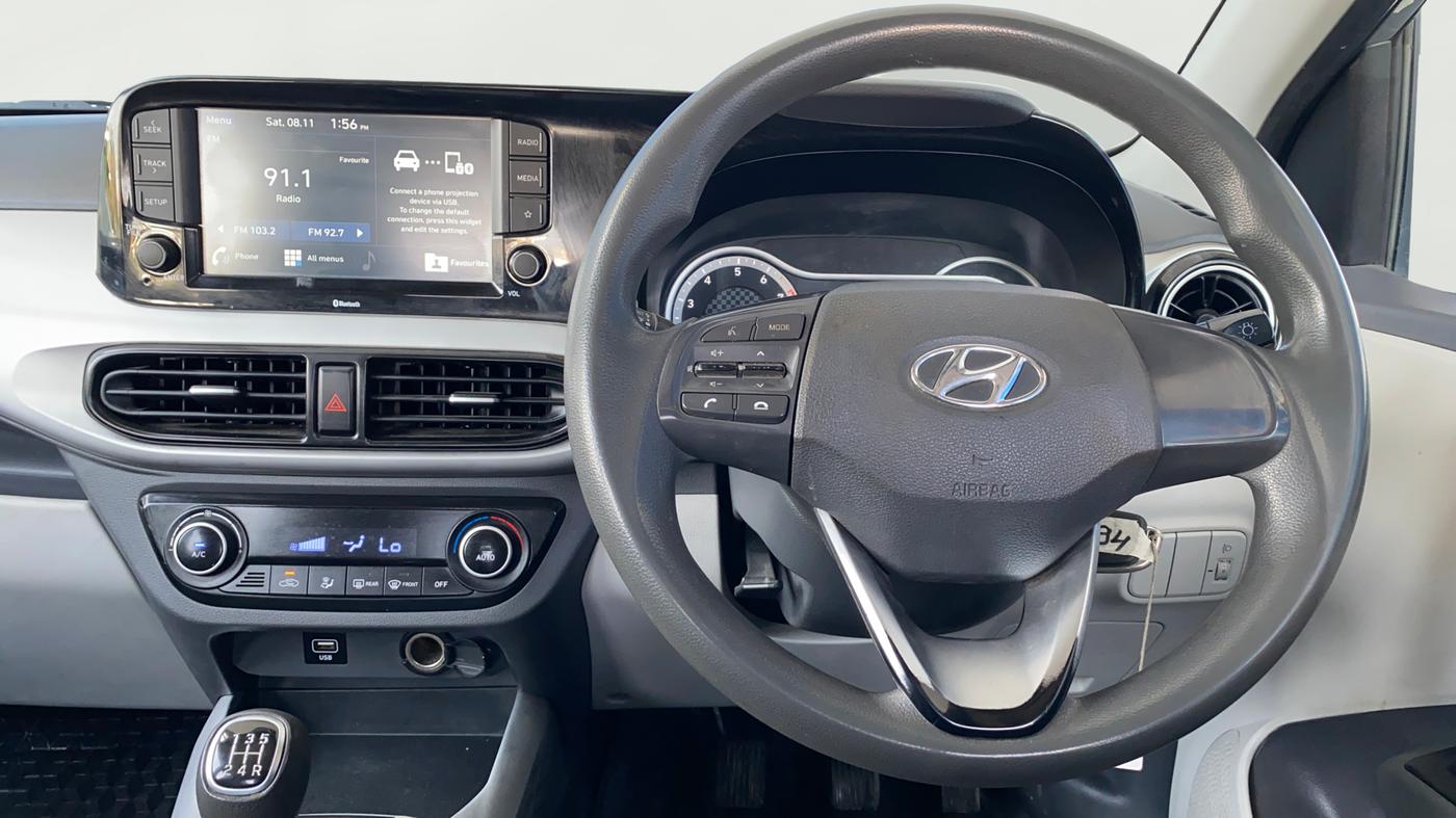 2020 Hyundai GRAND I10 NIOS SPORTZ 1.2 KAPPA VTVT, Petrol, Manual, 94,166 km, Steering Wheel Close Up