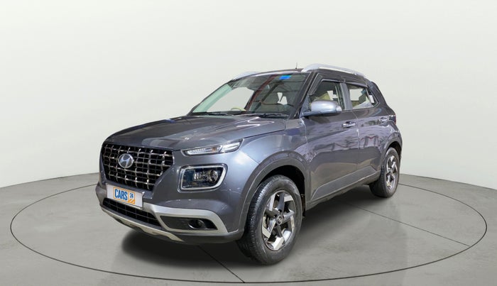 2021 Hyundai VENUE SX 1.0 (O) TURBO IMT, Petrol, Manual, 21,967 km, Left Front Diagonal