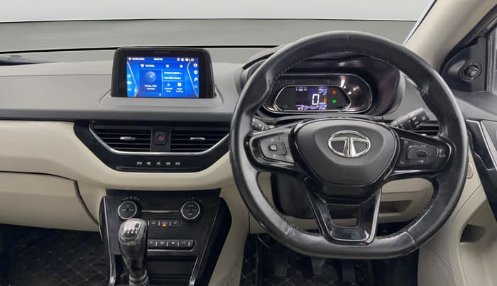 2022 Tata NEXON XZ PLUS (PREMIUM) PETROL, Petrol, Manual, 48,769 km, Steering Wheel Close Up