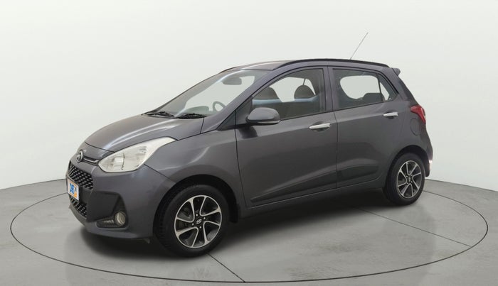 2017 Hyundai Grand i10 ASTA 1.2 KAPPA VTVT, Petrol, Manual, 34,734 km, Left Front Diagonal