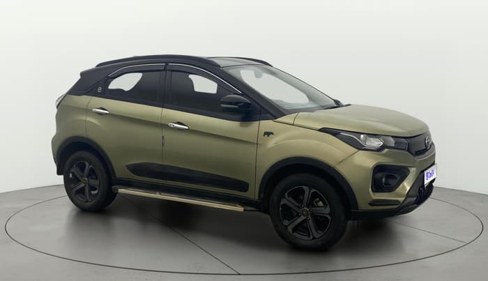 2023 Tata NEXON XZA PLUS LUX SUNROOF KAZIRANGA PETROL, Petrol, Automatic, 41,168 km, Right Front Diagonal