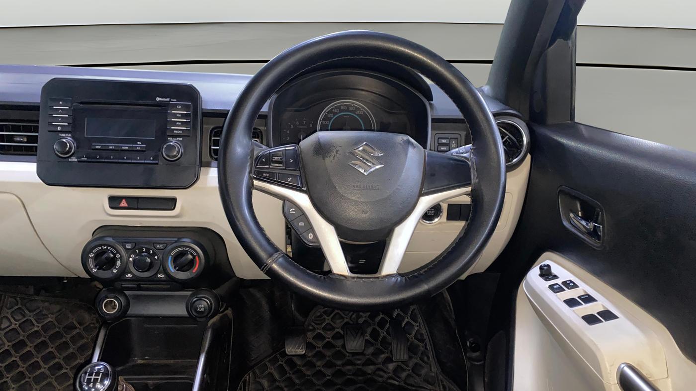 2019 Maruti IGNIS ZETA 1.2, Petrol, Manual, 64,610 km, Steering Wheel Close Up