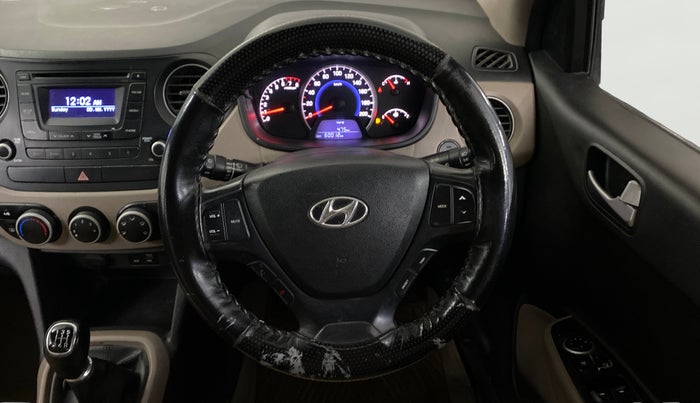 2016 Hyundai Grand i10 ASTA 1.2 KAPPA VTVT, Petrol, Manual, 59,963 km, Steering Wheel Close Up