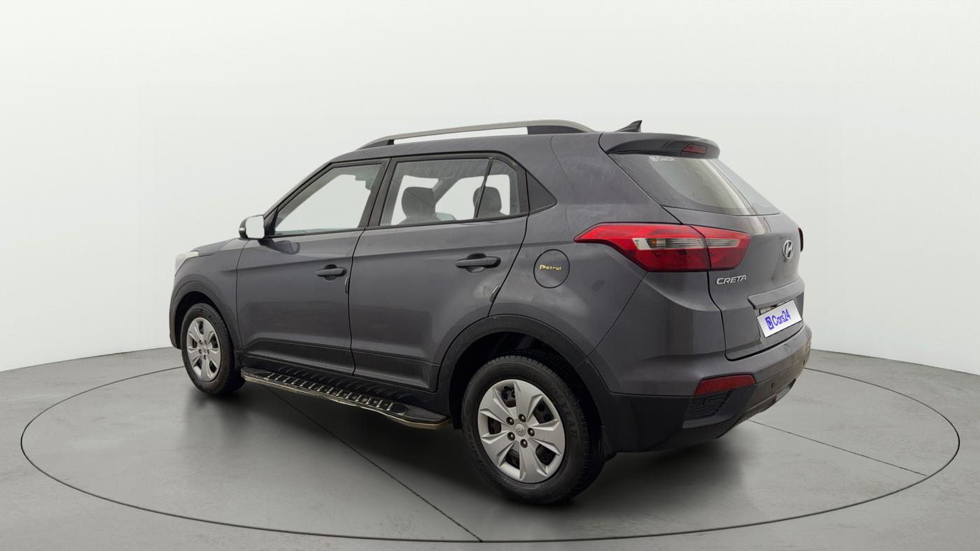 2017 Hyundai Creta E PLUS 1.6 PETROL, Petrol, Manual, 35,875 km, Left Back Diagonal