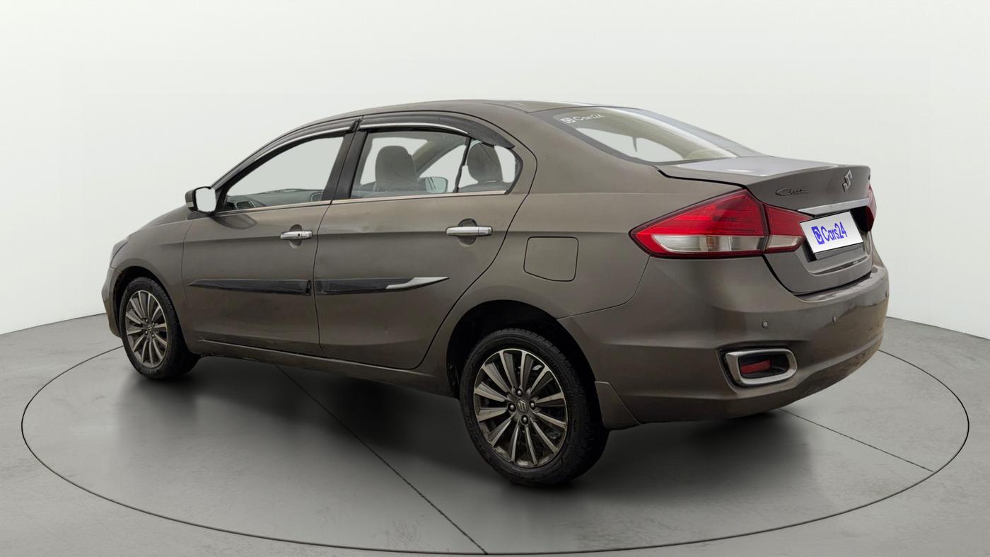 2019 Maruti Ciaz ALPHA  AT 1.5 SHVS PETROL, Petrol, Automatic, 86,206 km, Left Back Diagonal