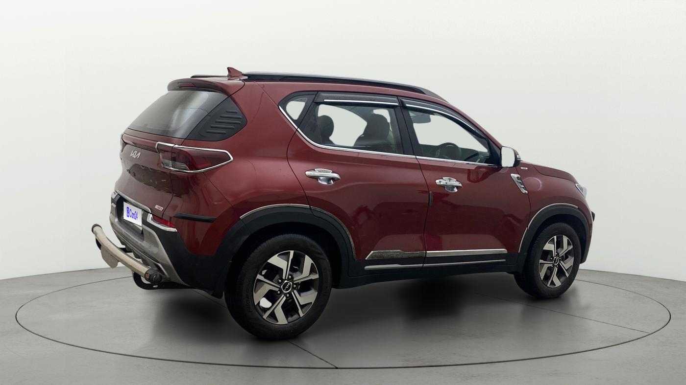 2022 KIA SONET HTX 1.0 IMT, Petrol, Manual, 29,762 km, Right Back Diagonal