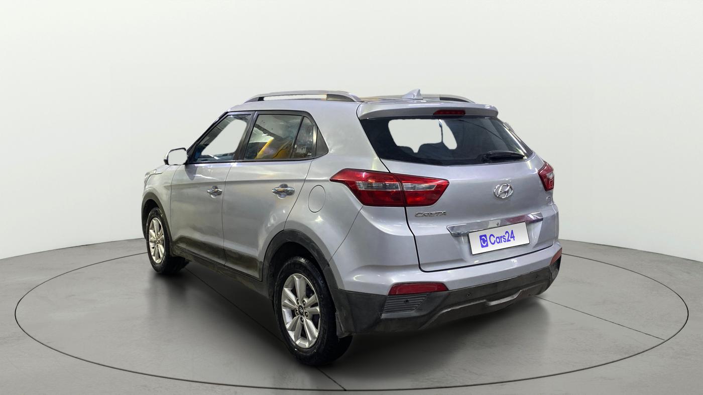 2015 Hyundai Creta SX PLUS AT 1.6 DIESEL, Diesel, Automatic, 1,16,559 km, Left Back Diagonal
