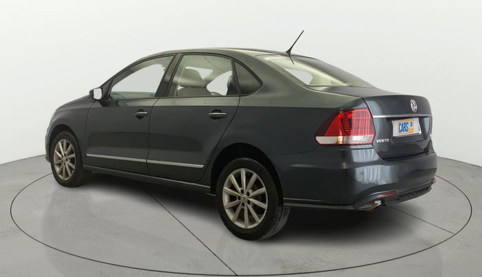 2019 Volkswagen Vento HIGHLINE PLUS 1.5 AT, Diesel, Automatic, 83,459 km, Left Back Diagonal