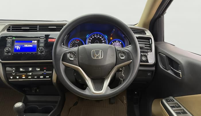2015 Honda City 1.5L I-VTEC V MT, Petrol, Manual, 38,383 km, Steering Wheel Close Up