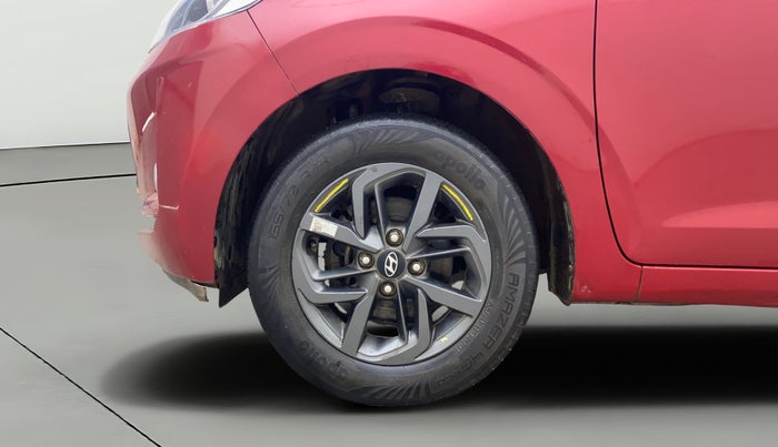 2021 Hyundai GRAND I10 NIOS SPORTZ AMT 1.2 KAPPA VTVT, Petrol, Automatic, 32,935 km, Left Front Wheel