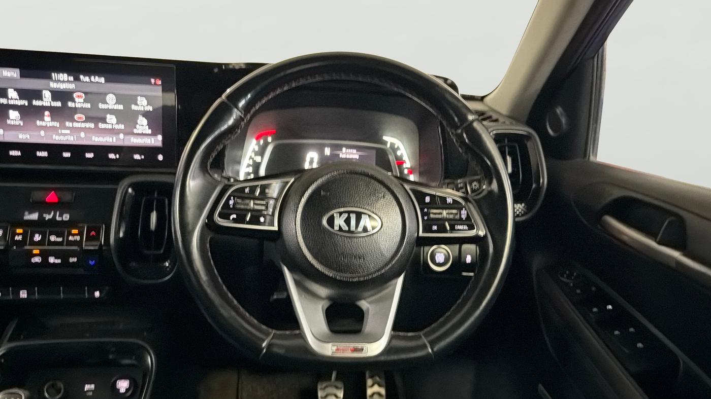 2020 KIA SONET GTX PLUS 1.0 IMT, Petrol, Manual, 47,474 km, Steering Wheel Close Up