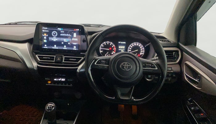 2024 Toyota Urban Cruiser Taisor V 1.0 Petrol MT, Petrol, Manual, 1,798 km, Steering Wheel Close Up