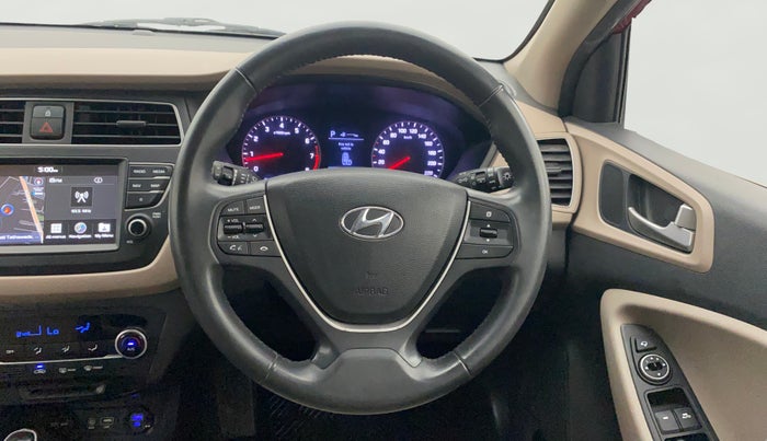 2019 Hyundai Elite i20 ASTA (O) CVT, Petrol, Automatic, 53,657 km, Steering Wheel Close Up