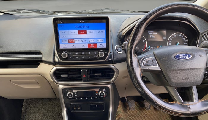 2019 Ford Ecosport TITANIUM + 1.5L PETROL, CNG, Manual, 1,24,698 km, Air Conditioner