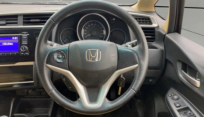 2017 Honda Jazz 1.2L I-VTEC V AT, Petrol, Automatic, 66,557 km, Steering Wheel Close Up