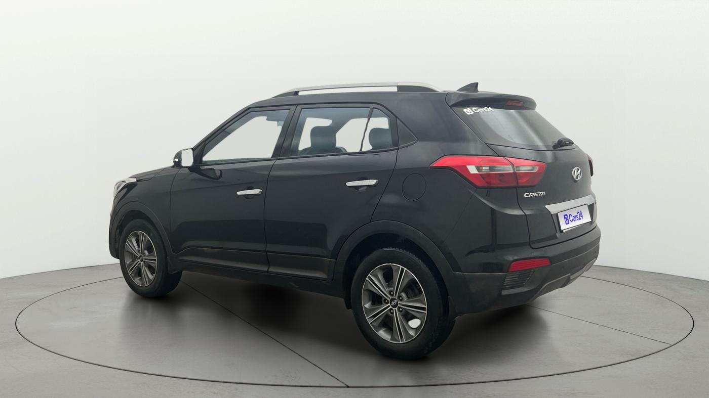2016 Hyundai Creta SX PLUS AT 1.6 PETROL, Petrol, Automatic, 95,352 km, Left Back Diagonal