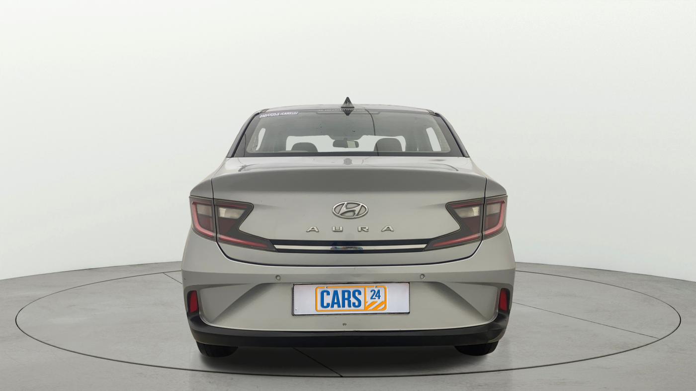 2021 Hyundai AURA SX PLUS 1.2 AMT, Petrol, Automatic, 33,045 km, Back/Rear