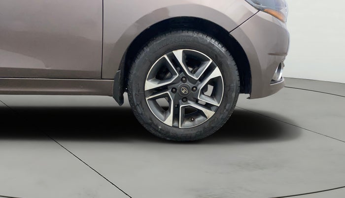 2017 Tata TIGOR XZ (O) PETROL, Petrol, Manual, 53,609 km, Right Front Wheel