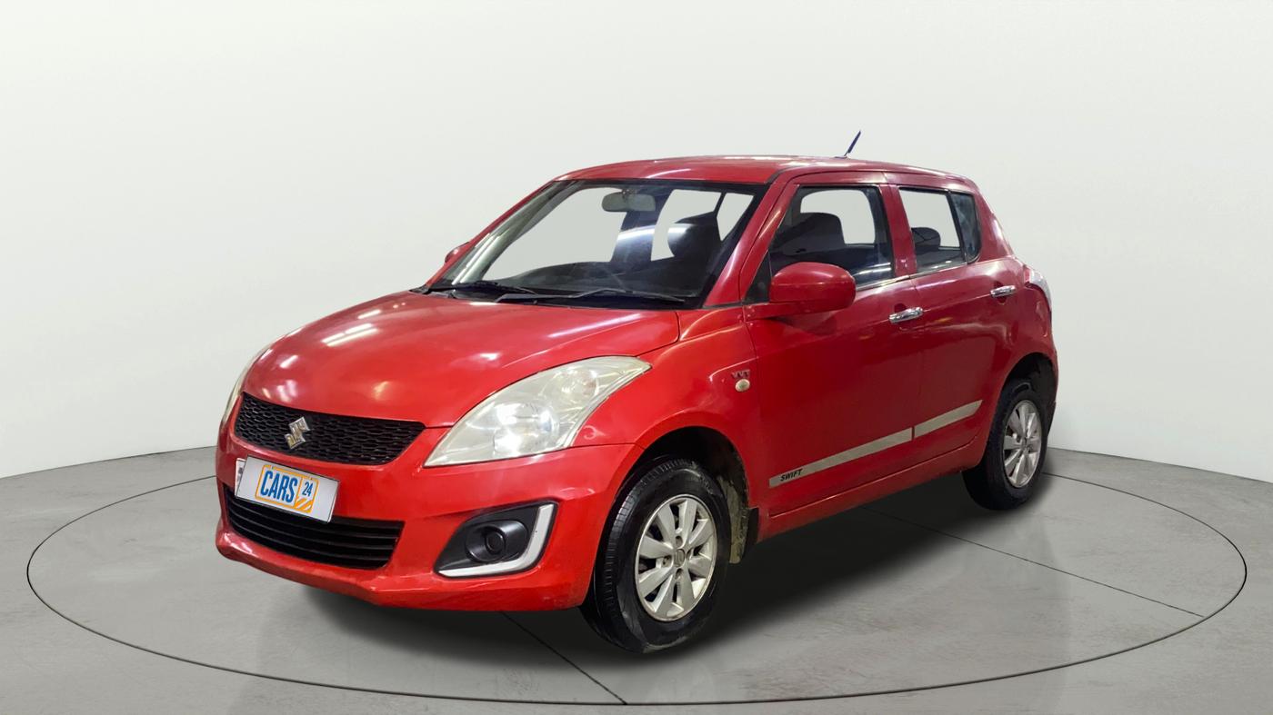 2016 Maruti Swift LXI (O), CNG, Manual, 91,862 km, Left Front Diagonal