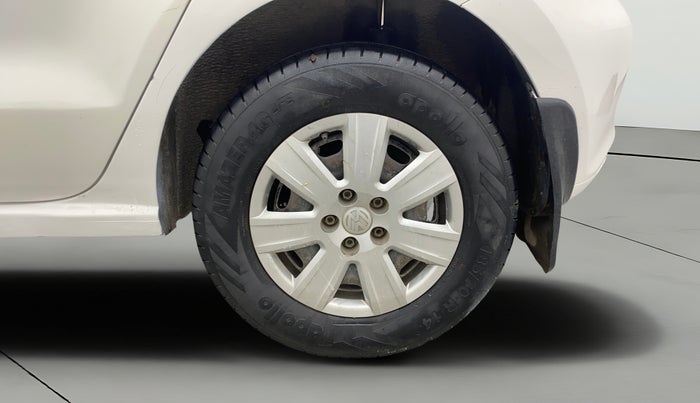 2013 Volkswagen Polo TRENDLINE 1.2L PETROL, Petrol, Manual, 92,944 km, Left Rear Wheel