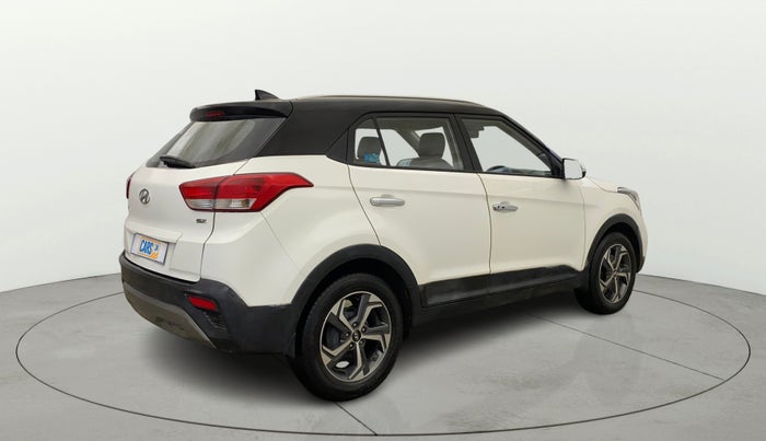 2018 Hyundai Creta SX 1.6 PETROL DUAL TONE, Petrol, Manual, 82,577 km, Right Back Diagonal
