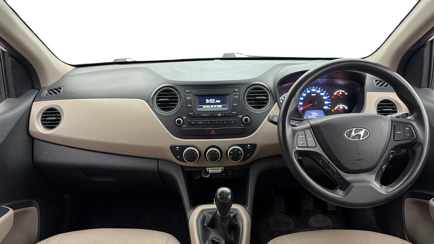 2019 Hyundai Xcent S 1.2, Petrol, Manual, 55,582 km, Dashboard